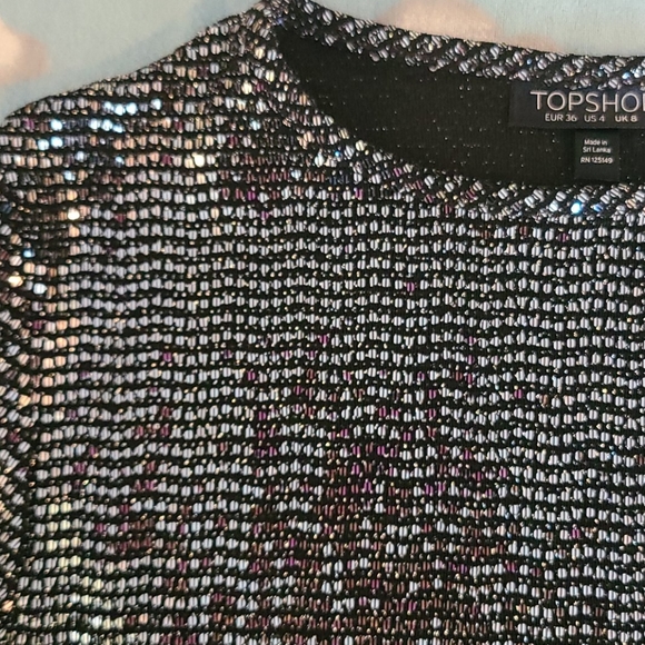 Topshop sparkle top - Picture 2 of 4